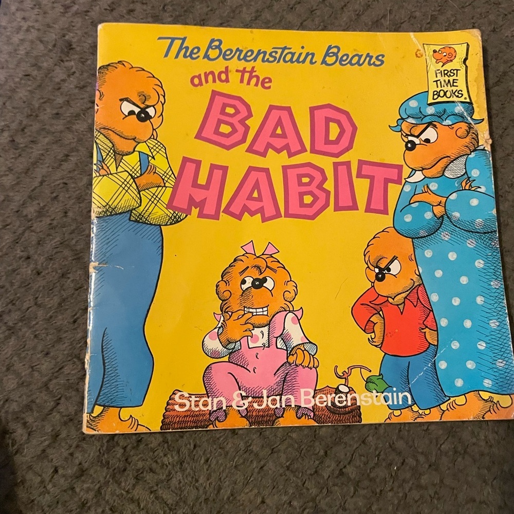 The Bernstain Bears and the Bad Habit Book VTG